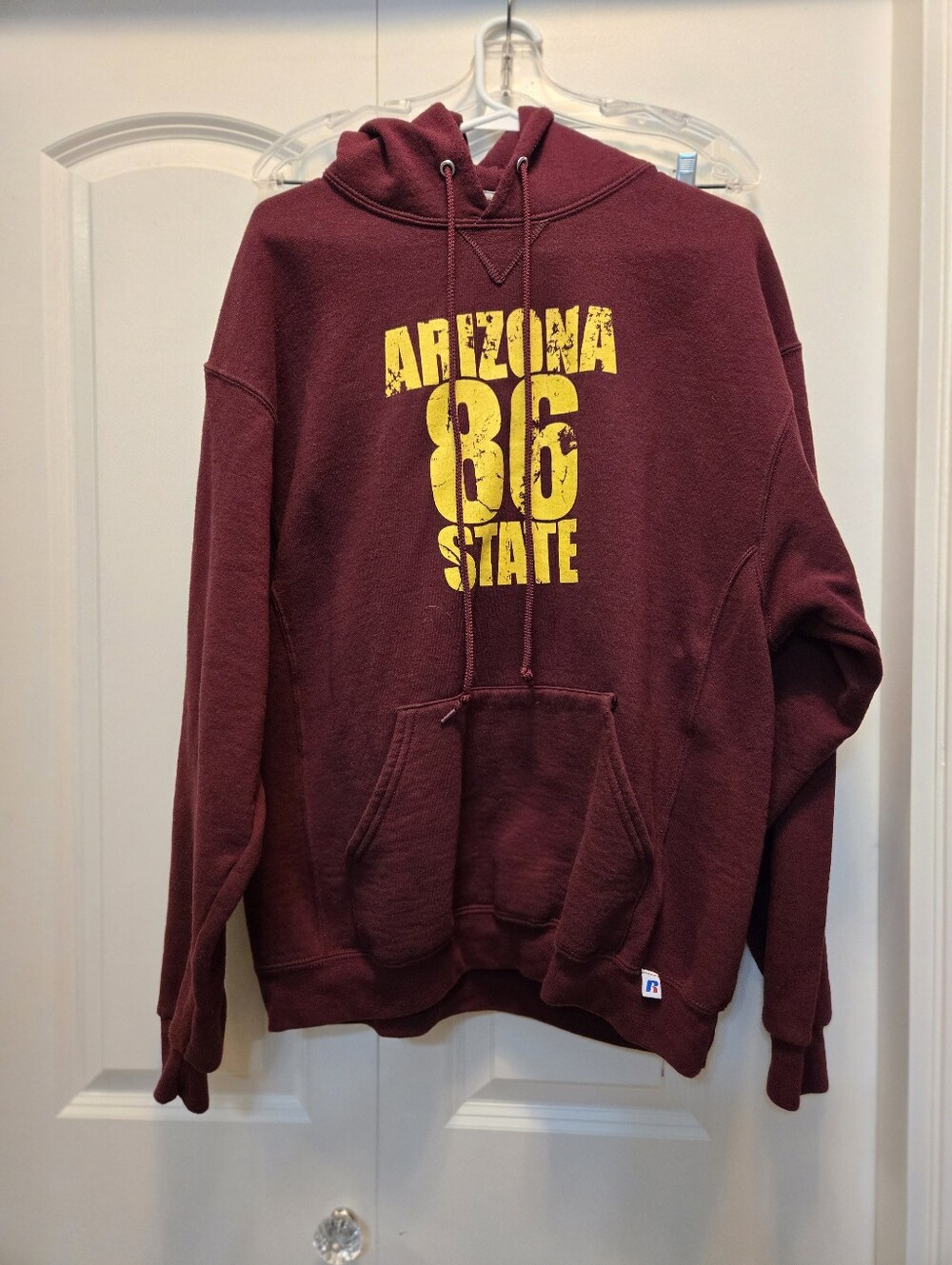 Russel Atheltics Arizona State Maroon Pullover Hoodie - Men's